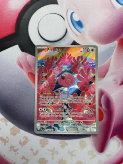 Pokemon TCG Flamigo Paldea Evolved Holo Card 227/193 Illustration Rare NM - Image 1