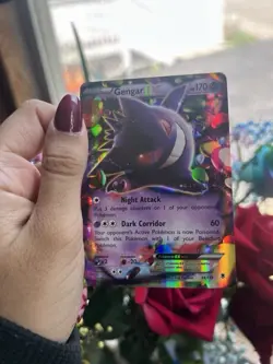 Pokemon Gengar EX 34/119 Phantom Forces Ultra Rare Holo English Card - Image 1