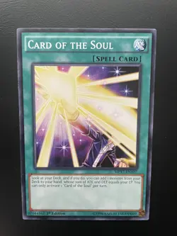 Yugioh Card Of The Soul MP17-EN107 1st Edition Common LP - Image 1