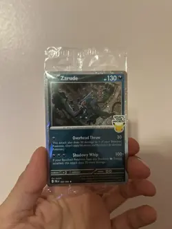 Zarude Pitch Black GameStop promo card 2026 sealed - Image 2