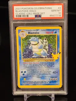 PSA 10‼CHARIZARD 4/102 BLASTOISE 2/102 VENUSAUR 15/102 CELEBRATIONS POKEMON - Image 4