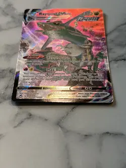 Pokemon TCG Rayquaza VMAX Full Art Holo TG20/TG30 Silver Tempest Ultra Rare - Image 2