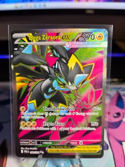 Mega Zeraora ex Ultra Rare 098/084 Pokemon TCG Pitch Black - Image 1