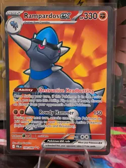 Rampardos ex - 100/084 - Pitch Black - NM/M - Image 1