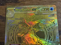 Pokemon Me40: Chaos Rising # 122/86 Gold MEGA GRENINJA EX *read* - Image 2