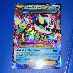 Pokemon Primal Kyogre EX 55/160 XY Primal Clash Full Art Holo Eng - Image 1