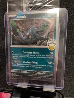 Pokemon TCG Zarude Pitch Black GAMESTOP PROMO NEW SEALED FAST SHIPPING - Image 1