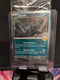 Pokemon TCG Zarude Pitch Black GAMESTOP PROMO NEW SEALED FAST SHIPPING - Image 2