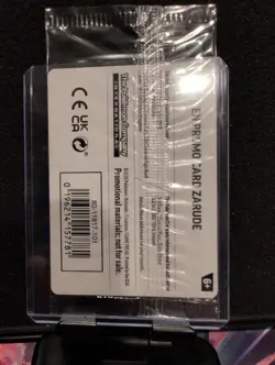 Pokemon TCG Zarude Pitch Black GAMESTOP PROMO NEW SEALED FAST SHIPPING - Image 3