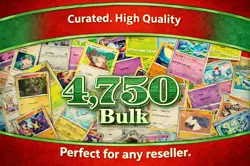 4,750x English Pokemon Tcg Non-Holo Bulk Lot Clean And Oranized No Codes/Energy - Image 1