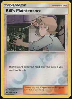 Bill's Maintenance 126/168 LP Celestial Storm Uncommon Reverse Holo Pokemon - Image 1
