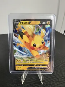 Pikachu V SWSH285 Holo Promo Sword & Shield Promo - Image 1