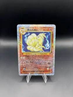 Ninetales Reverse Holo 17/110 Legendary Collection Rare 2002 Pokemon TCG - DMG - Image 1
