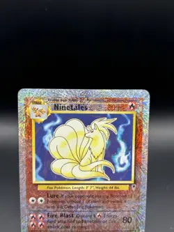 Ninetales Reverse Holo 17/110 Legendary Collection Rare 2002 Pokemon TCG - DMG - Image 2