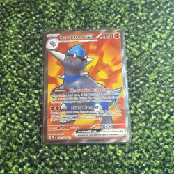 Rampardos ex 100/084 Ultra Rare Pokemon TCG Pitch Black Full Art NM 100/084 - Image 1