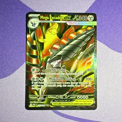 Mega Excadrill EX 103/089 ME05 Pitch Black Ultra Rare Full Art Holo ENG - Image 1