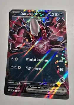 Pokemon Darkrai ex SVP 110 Battle Academy 2024 Black Star Promo Holo Rare NM - Image 1