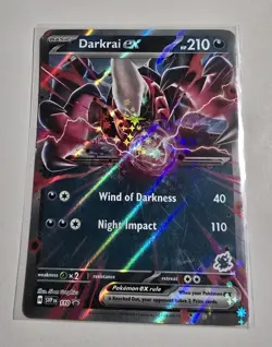 Pokemon Darkrai ex SVP 110 Battle Academy 2024 Black Star Promo Holo Rare NM - Image 3