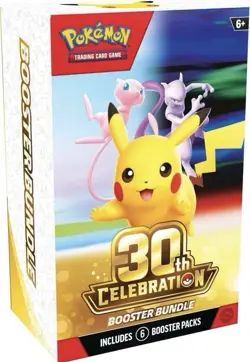 Pokemon Pokemon TCG 30th Celebration Booster Bundle Box 6 Packs Ships 10/2 - Image 1