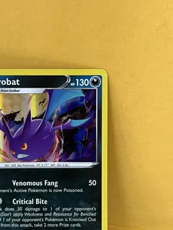 Pokemon 2022 CROBAT 105/195 Holo Rare Silver Tempest 💥🔥🤤 ships same day✈ - Image 5