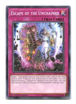 Escape of the Unchained - CHIM-EN069 1st Edition - YuGiOh-LP - Image 1