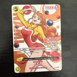 Round 1 One Piece Nami ST29-008 English Promo - Image 1