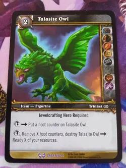 WOW TCG - Epic - Talasite Owl - LP - Image 1
