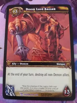 WOW TCG - Epic - Doom Lord Kazzak - LP - Image 1