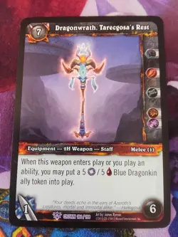 WOW TCG - Epic - Dragonwrath, Tarecgosa's Rest - LP - Image 1