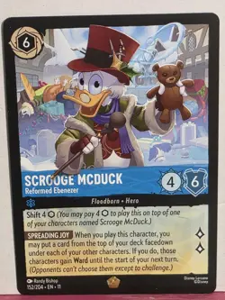 Scrooge McDuck - Reformed Ebenezer 152/204 Winterspell Regular - Image 1