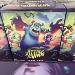 (1x) LORCANA ATTACK OF THE VINE SET - NEW FACTORY SEALED PRERELEASE KIT - Image 2