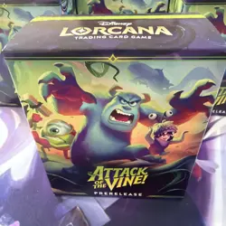 (1x) LORCANA ATTACK OF THE VINE SET - NEW FACTORY SEALED PRERELEASE KIT - Image 3