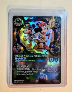 Mickey Mouse & Minnie Mouse Adventuring Duo Enchanted 238/207 Attack Of The Vine - Image 1