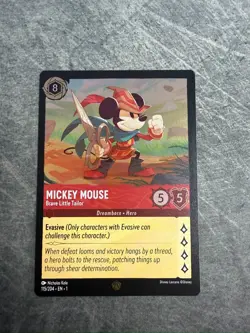 Mickey Mouse - Brave Little Tailor 115/204 The First Chapter Cold Foil - Image 1