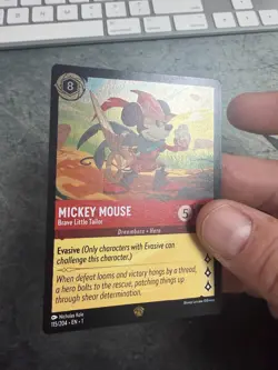 Mickey Mouse - Brave Little Tailor 115/204 The First Chapter Cold Foil - Image 2
