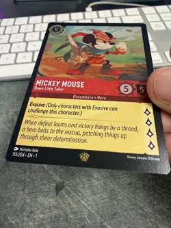 Mickey Mouse - Brave Little Tailor 115/204 The First Chapter Cold Foil - Image 4