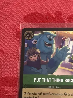 FOIL Lorcana Attack of the Vine! - Put That Thing Back - 103/204 FOIL - Image 3