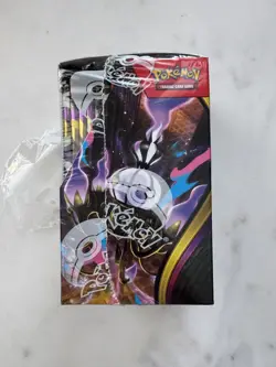 Pokemon TCG Mega Evolution Pitch Black Half Booster Box 18 Packs *Ripped Seal* - Image 2