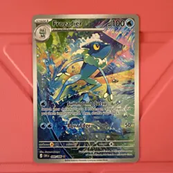 Frogadier IR Chaos Rising Pokemon Card NM - Image 1