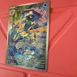 Frogadier IR Chaos Rising Pokemon Card NM - Image 3