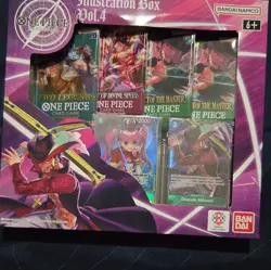 Bandai Namco One Piece Card Game Illustration Box Vol.4 Booster + 2 Promo EN - Image 1