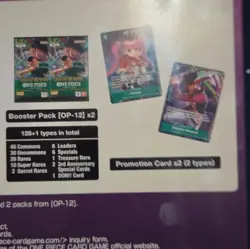 Bandai Namco One Piece Card Game Illustration Box Vol.4 Booster + 2 Promo EN - Image 5