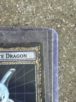 1996 Blue Eyes White Dragon Yugioh Dungeon Dice Monsters B1-01 Card Promo - Image 3