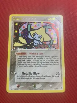 Jirachi 9/107 Deoxys Reverse Holo Stamp Pokemon Card TCG - Image 2