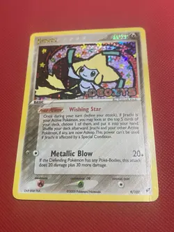 Jirachi 9/107 Deoxys Reverse Holo Stamp Pokemon Card TCG - Image 3
