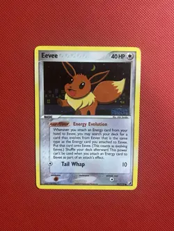 Eevee 55/115 Unseen Forces Reverse Holo Pokemon Card TCG Stamp - Image 1