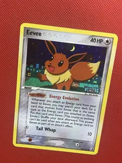 Eevee 55/115 Unseen Forces Reverse Holo Pokemon Card TCG Stamp - Image 3