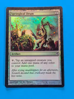 Springleaf Drum *Lorwyn FOIL MTG - Image 1