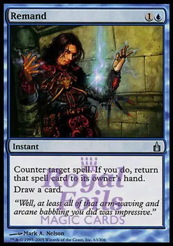 Remand 1x FOIL MTG RAV Ravnica Uncommon MINT blue - Image 1