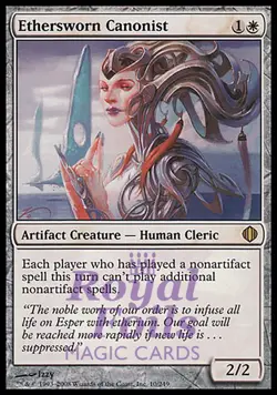 Ethersworn Canonist 1x FOIL ALA MTG Shards of Alara Rare MINT white - Image 1